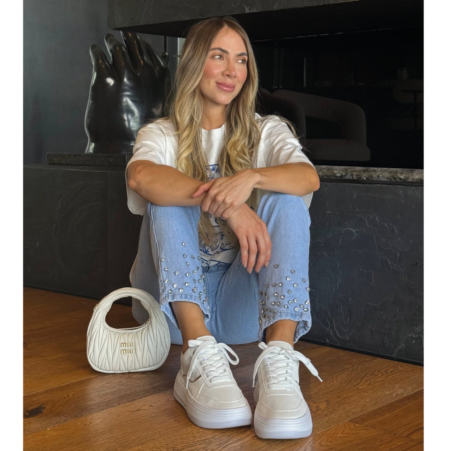 PARIS BLANCO X DORADO